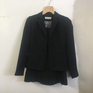 Women’s Pinstripe Skirt Suit Set
